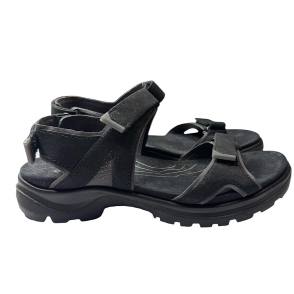 Ecco Women's Black Outdoor Sandals - Picture 1 of 8